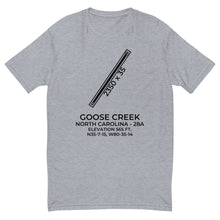 Load image into Gallery viewer, GOOSE CREEK (28A) near INDIAN TRAIL; NORTH CAROLINA (NC) T-shirt
