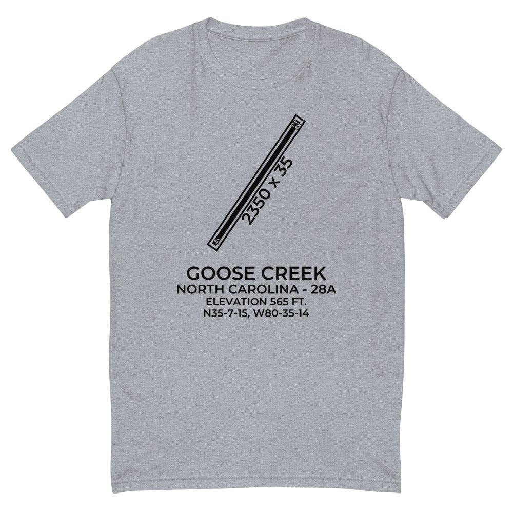 GOOSE CREEK (28A) near INDIAN TRAIL; NORTH CAROLINA (NC) T-shirt