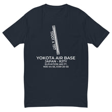 Load image into Gallery viewer, YOKOTA AIR BASE (OKO; RJTY) in FUSSA; JAPAN T-shirt