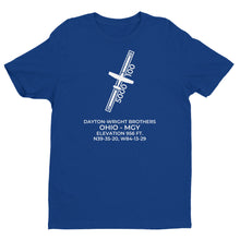 Load image into Gallery viewer, CESSNA 172 at DAYTON-WRIGHT BROTHERS in DAYTON; OHIO (MGY; KMGY) T-Shirt