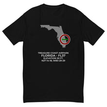 Load image into Gallery viewer, TREASURE COAST AIRPARK (FL37) outside PORT ST. LUCIE; FLORIDA (FL) T-shirt