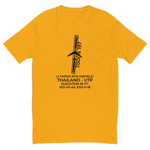 Load image into Gallery viewer, B-52 STRATOFORTRESS at U-TAPAO ROYAL THAI NAVY (RTN) AIRFIELD (UTP; VTBU) T-shirt