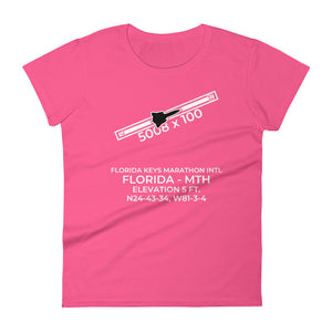 SR-71 at FLORIDA KEYS MARATHON INTL (MTH; KMTH) Women's Short Sleeve T-shirt