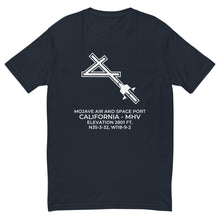Load image into Gallery viewer, SpaceShipOne at MOJAVE AIR AND SPACE PORT in MOJAVE; CALIFORNIA (MHV; KMHV) T-Shirt