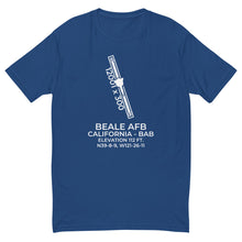 Load image into Gallery viewer, SR-71A at BEALE AFB (BAB; KBAB) near MARYSVILLE; CALIFORNIA (CA) T-shirt