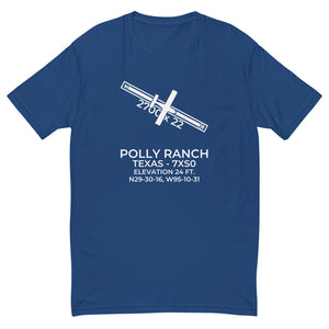 AA-5A CHEETAH at POLLY RANCH (7XS0) in FRIENDSWOOD; TEXAS (TX) T-shirt