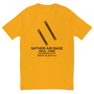 SATHER AIR BASE (BGW; ORBI) in BAGHDAD; IRAQ T-shirt