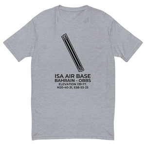 ISA AIR BASE (OBBS) in BAHRAIN (BH) T-shirt