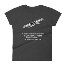 Load image into Gallery viewer, SR-71 at FLORIDA KEYS MARATHON INTL (MTH; KMTH) Women&#39;s Short Sleeve T-shirt