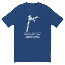 Load image into Gallery viewer, RICHARDS-GEBAUR AFB (GVW; KGVW) outside KANSAS CITY; MISSOURI (MO) c. 1965 T-shirt