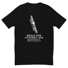 Load image into Gallery viewer, SR-71A at BEALE AFB (BAB; KBAB) near MARYSVILLE; CALIFORNIA (CA) T-shirt