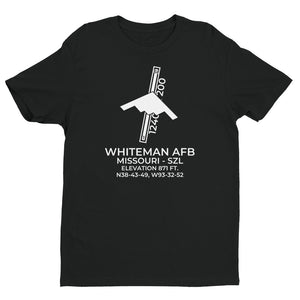 B-2 SPIRIT at WHITEMAN AFB; MISSOURI (SZL; KSZL) T-Shirt
