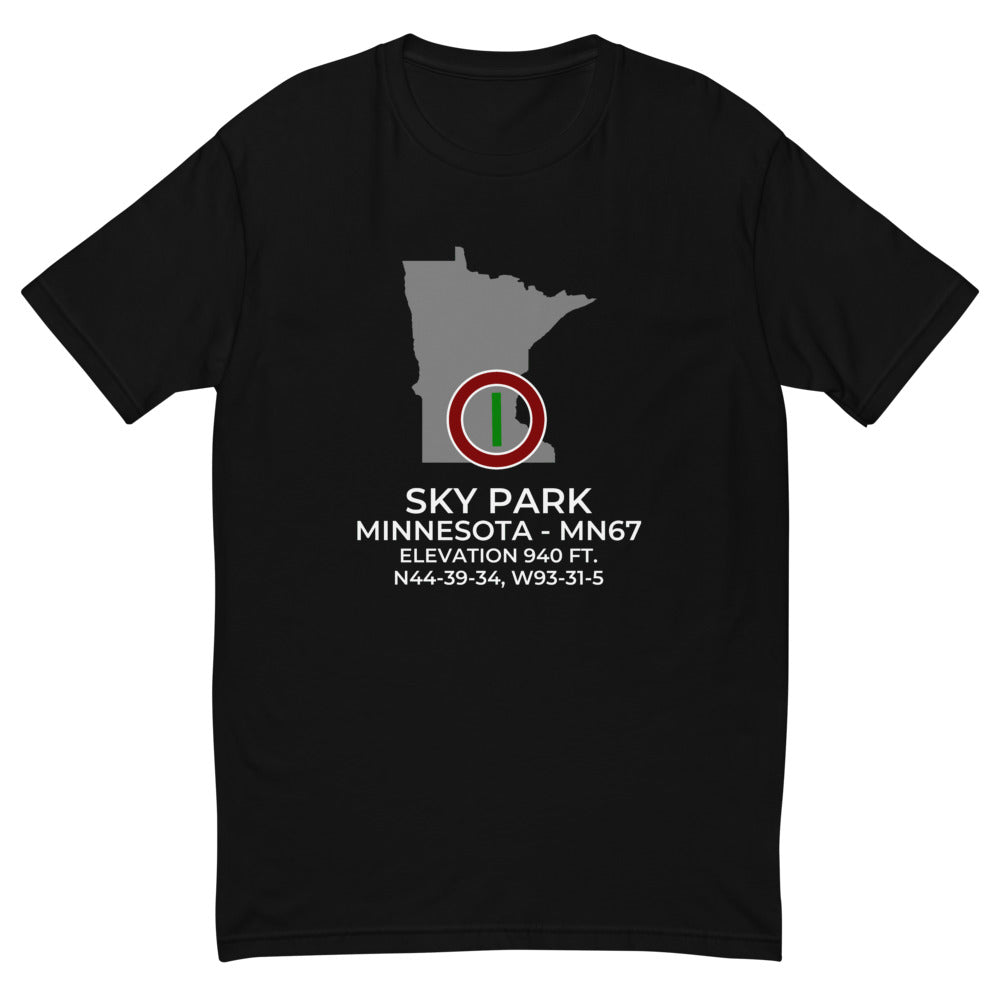 SKY PARK (MN67) in JORDAN; MINNESOTA (MN) T-shirt
