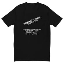 Load image into Gallery viewer, SR-71 at FLORIDA KEYS MARATHON INTL (MTH; KMTH) in MARATHON; FLORIDA (FL) T-shirt