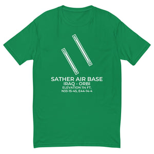 SATHER AIR BASE (BGW; ORBI) in BAGHDAD; IRAQ T-shirt