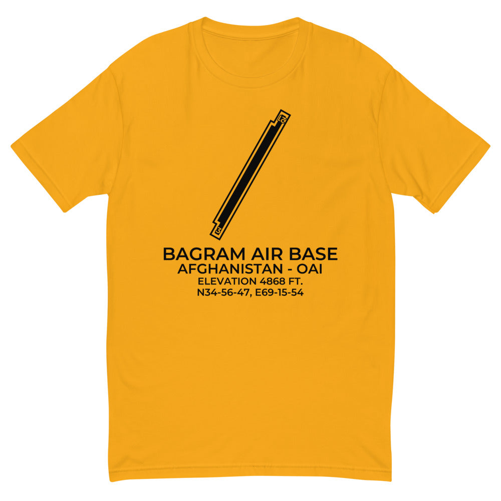 Bagram Air Base (OAI, OAIX) in Bagram, Afghanistan T-shirt