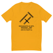 Load image into Gallery viewer, DA40 at INDIANAPOLIS INTL (IND; KIND) T-shirt