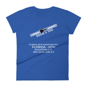 SR-71 at FLORIDA KEYS MARATHON INTL (MTH; KMTH) Women's Short Sleeve T-shirt