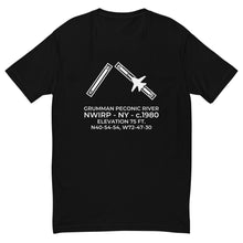 Load image into Gallery viewer, F-14 at Grumman Peconic River, Calverton, NY c.1980 Short Sleeve T-shirt