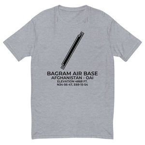 Bagram Air Base (OAI, OAIX) in Bagram, Afghanistan T-shirt