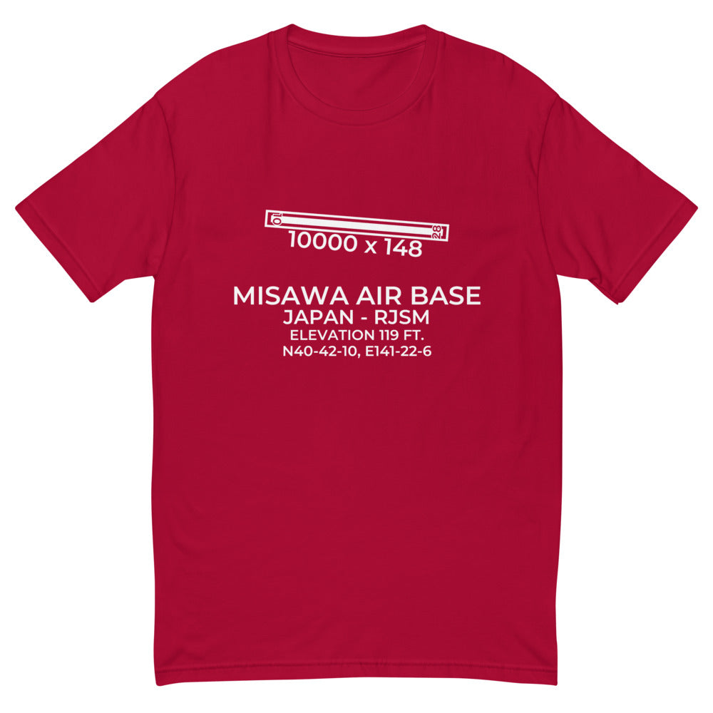 MISAWA AIR BASE (MSJ;RJSM) in MISAWA; JAPAN (JP) T-shirt