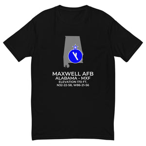 MAXWELL AFB in MONTGOMERY; ALABAMA (MXF; KMXF) T-Shirt
