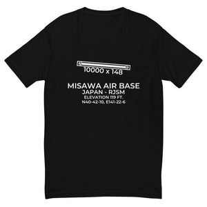 MISAWA AIR BASE (MSJ;RJSM) in MISAWA; JAPAN (JP) T-shirt
