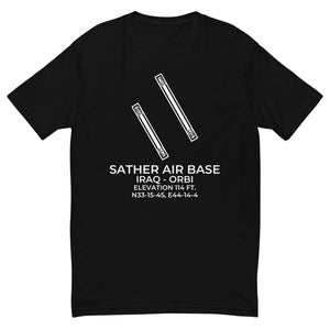 SATHER AIR BASE (BGW; ORBI) in BAGHDAD; IRAQ T-shirt