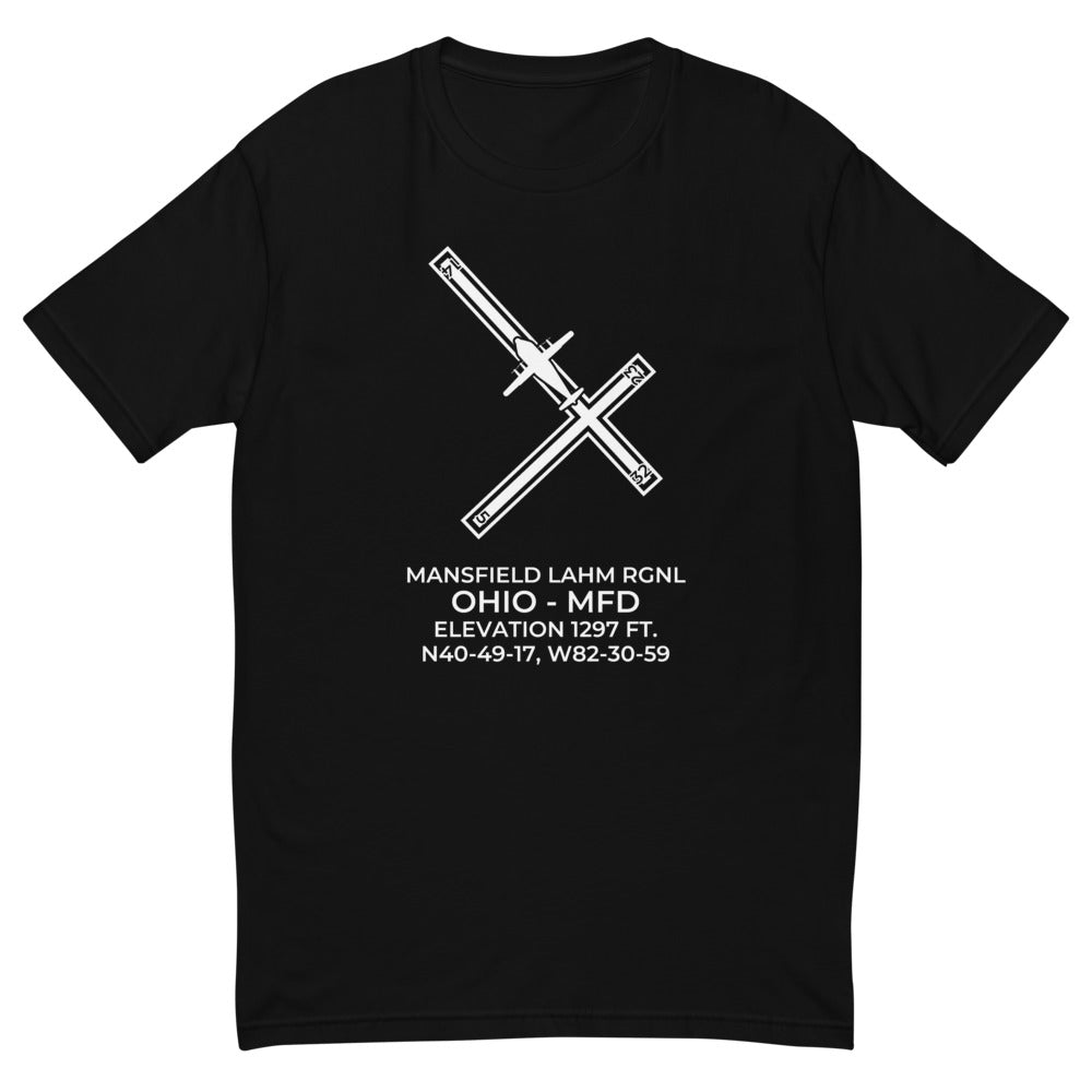 SUPER GUPPY at MANSFIELD LAHM RGNL in MANSFIELD; OHIO (MFD; KMFD) T-shirt