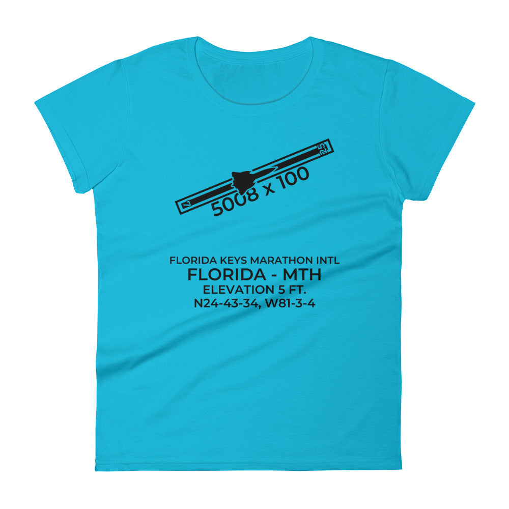 SR-71 at FLORIDA KEYS MARATHON INTL (MTH; KMTH) Women's Short Sleeve T-shirt