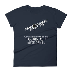 SR-71 at FLORIDA KEYS MARATHON INTL (MTH; KMTH) Women's Short Sleeve T-shirt