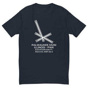 PALWAUKEE MUNICIPAL outside Chicago/Prospect Heights/Wheeling; ILLINOIS (IL) c.1998 T-shirt