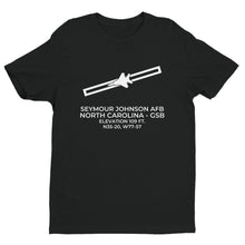 Load image into Gallery viewer, F-15 EAGLE at SEYMOUR JOHNSON AFB; NORTH CAROLINA (GSB; KGSB) T-Shirt