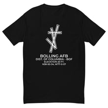 Load image into Gallery viewer, BOLLING AFB (BOF; KBOF) in WASHINGTON, D.C. c.1950s T-shirt