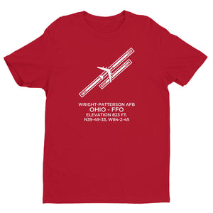 B-52 Stratofortress at WRIGHT-PATTERSON AFB in DAYTON; OHIO (FFO; KFFO) T-Shirt
