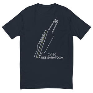 USS Saratoga (CV-60) T-shirt