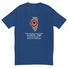 Load image into Gallery viewer, PHELAN BALLOON PORT (&quot;PBP&quot;) in LINCOLN; ILLINOIS (IL) T-shirt