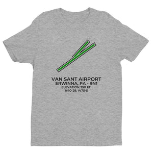 VAN SANT AIRPORT, ERWINNA; PENNSYLVANIA (9N1) T-Shirt