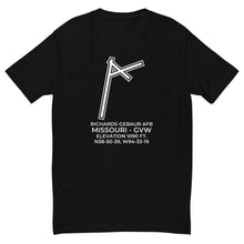 Load image into Gallery viewer, RICHARDS-GEBAUR AFB (GVW; KGVW) outside KANSAS CITY; MISSOURI (MO) c. 1965 T-shirt
