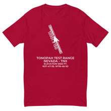Load image into Gallery viewer, F-117 Nighthawk at TONOPAH TEST RANGE in TONOPAH; NEVADA (TNX; KTNX) T-Shirt