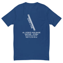 Load image into Gallery viewer, AL UDEID AIR BASE (XJD; OTBH) in RAYYAN; QATAR (QA) pre-2016 T-shirt