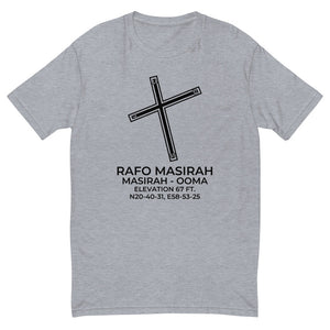 RAFO MASIRAH (MSH; OOMA) in MASIRAH ISLAND; OMAN (OM) T-shirt