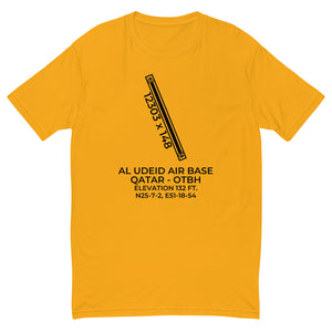 AL UDEID AIR BASE (XJD; OTBH) in RAYYAN; QATAR (QA) pre-2016 T-shirt