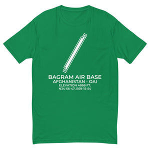 Bagram Air Base (OAI, OAIX) in Bagram, Afghanistan T-shirt