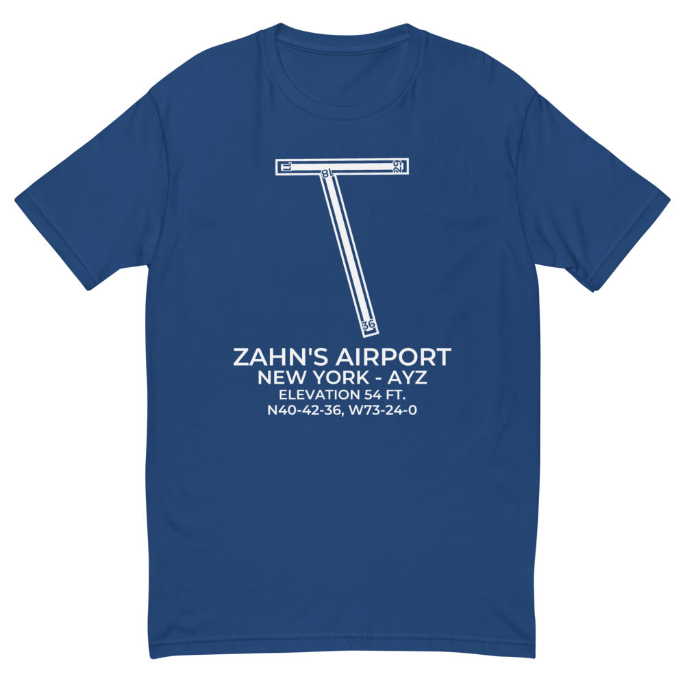 ZAHN'S AIRPORT (AYZ) in NORTH AMITYVILLE; NEW YORK (NY) c.1980 T-shirt