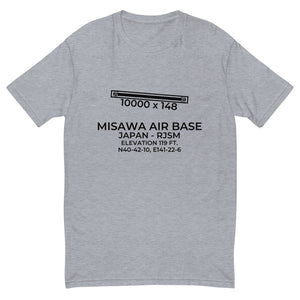 MISAWA AIR BASE (MSJ;RJSM) in MISAWA; JAPAN (JP) T-shirt