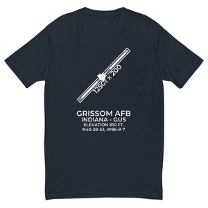 B-58 HUSTLER at GRISSOM AFB near PERU; INDIANA (IN) T-shirt