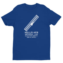 Load image into Gallery viewer, F-15 EAGLE at NELLIS AFB; NEVADA (LSV; KLSV) T-Shirt