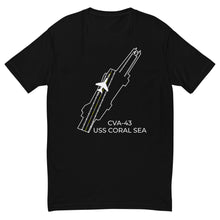 Load image into Gallery viewer, A-7 on USS CORAL SEA (CVA-43; CV-43) T-shirt