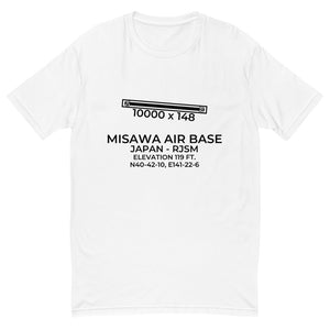 MISAWA AIR BASE (MSJ;RJSM) in MISAWA; JAPAN (JP) T-shirt